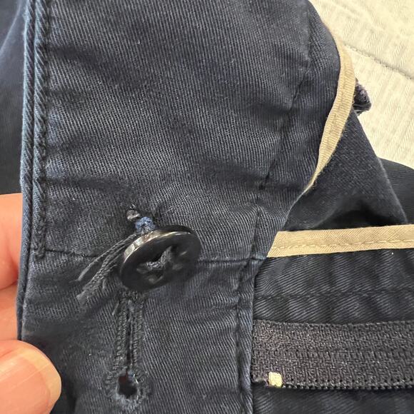 Talbots Women's Navy 7" Perfect Shorts - SIZE 12 - Picture 7 of 9